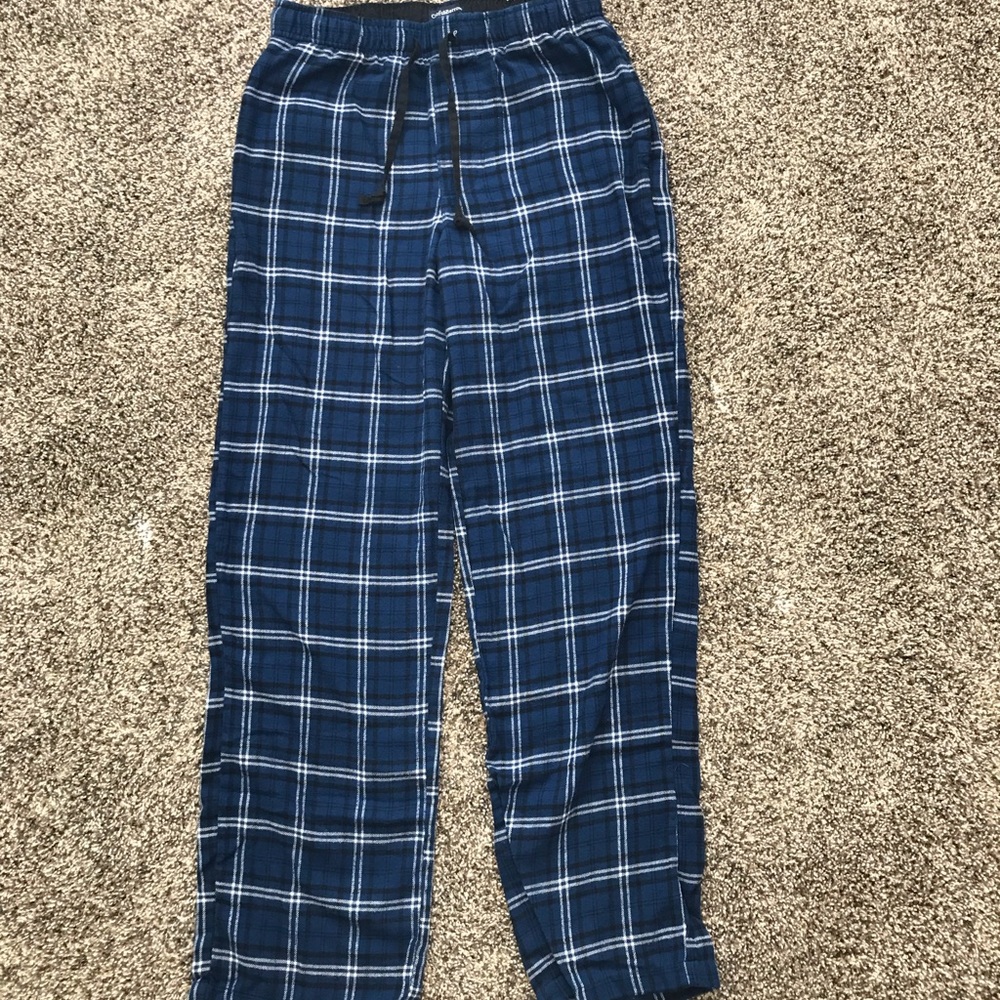 Men’s plaid flannel pants